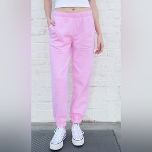 Brandy melville rosa sweatpants